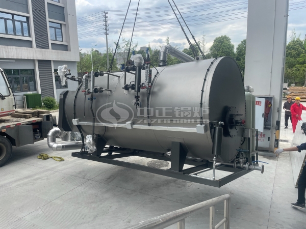 WNS Series skid-mounted Oil/Gas Steam Boiler