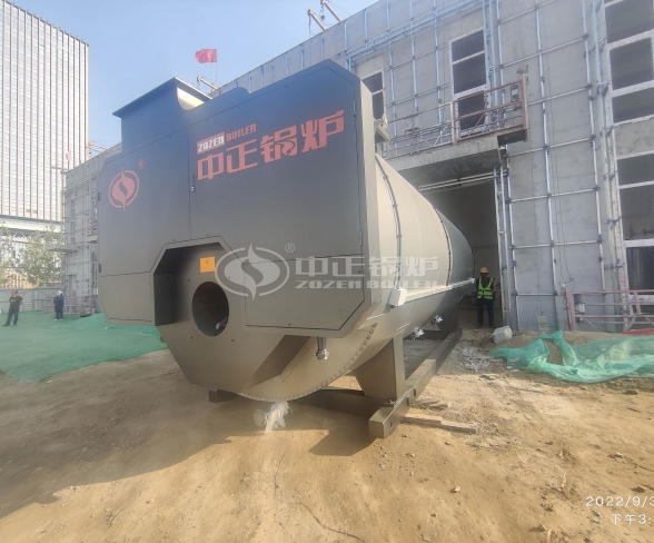 10.5 MW Gas Fired Hot Water Boiler