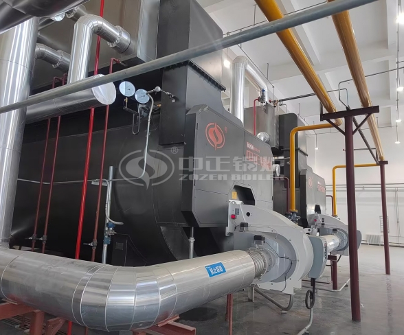 10.5 MW Gas Fired Hot Water Boiler