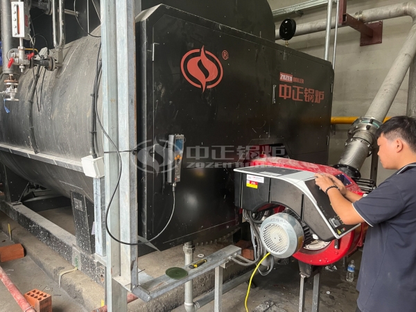 ZOZEN WNS series natural gas steam boiler