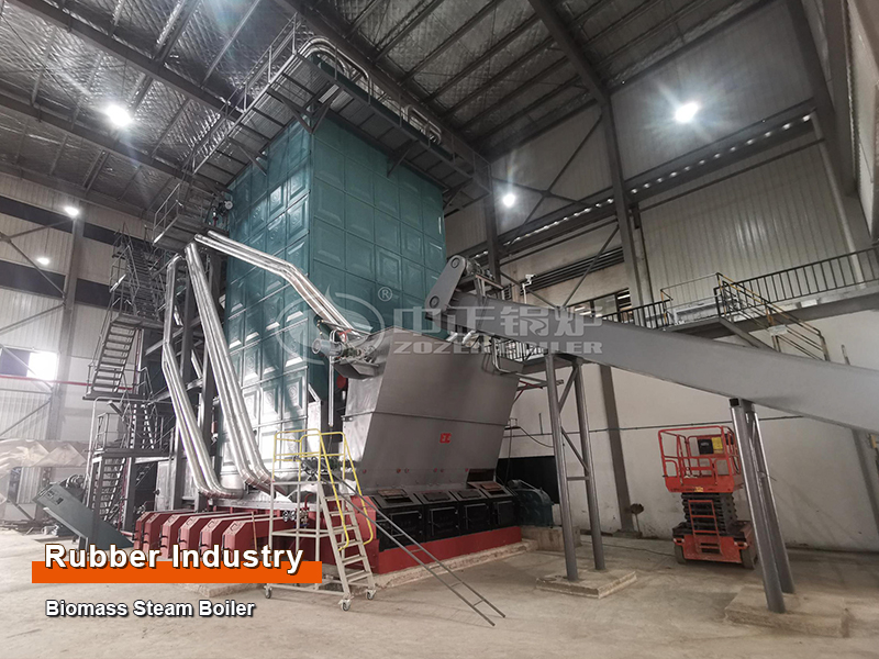 Thailand Rubber Industry 40-ton Biomass-Fired Steam Boiler Project