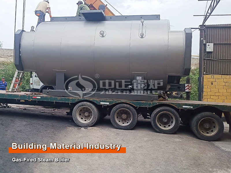 6-ton Natural Gas Steam Boiler for Aerated Concrete Block Project in Kazakhstan