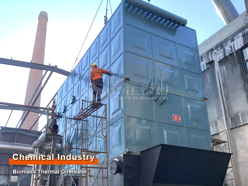 Chemical Industry 10 Million Kcal Biomass-Fired Thermal Oil Heater